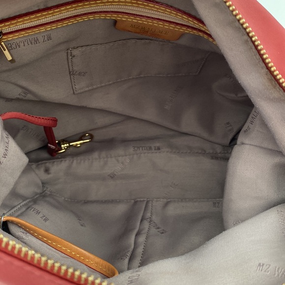 MZ Wallace Jordan Hobo Crossbody Bag Rose Pink - Picture 13 of 16